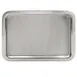 Steelite 5851JX32 Rectangular Tray, 13" x 10" 18/10 Stainless Steel Finish – Serving & Display 1 image