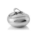 Steelite 5977RW010 - 30 oz Drift 18/10 Stainless Steel Teapot, 6.38" x 6.13" x 5.25", Welch Design 1 image