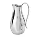 Steelite 5977RW118 Jug - 2-qt (61 oz) Drift Robert Welch, 18/10 Stainless Steel 5.125"x5.875"x11.75" 1 image