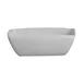 Steelite 61100ST0133 - Square 8.5 Oz Porcelain Bowl 4.75" x 4.75" x 1.625", Oven Safe 500°F - 36/Case 1 image