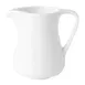Steelite 61101ST0288 Creamer Pitcher, 4 oz, 2.5" Diameter, Porcelain Handle, Avalon - 36/Case 1 image