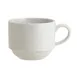 Steelite 61107ST0614 - Queensberry Porcelain Stack Cup 4.5" x 2.75" 9 Oz Oven‑Safe 500°F - 36/Case 1 image