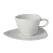 Steelite 61110ST0710 - 6.75" Drift Porcelain Saucer, Oven Safe to 500°F (258°C) - 36/Case 1 image