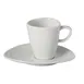 Steelite 61110ST0711 AD Saucer, 5.0" X 4.0" Drift Porcelain, Oven Safe 500°F/258°C - 36/Case 1 image