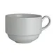 Steelite 61191ST7869 - 7.0 oz Blue‑White Porcelain Cup, 3.625" x 2.5", Stackable, 5‑7 oz - 1 Dozen 1 image