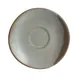 Steelite 6163RG162 Espresso Saucer, 5.0" Stoneware, Dishwasher & Oven Safe to 400°F/203°C - 24/Case 1 image