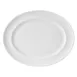 Steelite 62101ST0649 Oval Platter, 15" x 12", Royal Porcelain Fortified, Oven Safe to 500°F - 6/Case 1 image
