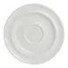 Steelite 62101ST0659 AD Saucer, 4.88" Round Royal Porcelain, Oven Safe 500°F/258°C - 36/Case 1 image