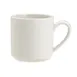 Steelite 62101ST0665 Stack Mug, 10 Oz (3.25" x 2.75") Porcelain Stackable Safe 500°F - 36/Case 1 image