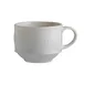 Steelite 62104ST1042 Porcelain Stacking Cup, 10 Oz (4.75" x 3.5"), Oven Safe to 500°F - 36/Case 1 image