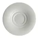 Steelite 62104ST1044 - 6.25" Bloom Round Porcelain Saucer, Oven Safe to 500°F/258°C - 36/Case 1 image