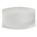 Steelite 62104ST1046 Bloom Rectangle Platter 13" x 9" Porcelain, Embossed Rim, Oven 500°F, 1 Dozen 1 image