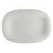 Steelite 62104ST1049 Platter, 10.5" x 7.25" Porcelain, Oval Embossed Rim, Oven Safe 500°F, - 1 Dozen 1 image