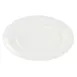 Steelite 62107ST0945 Oval Platter, 12.5" x 8" Royal Porcelain, Oven Safe to 500°F (258°C) - 1 Dozen 1 image