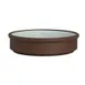 Steelite 6212RT013 - 5" Round Stoneware Bowl, 5 oz, Terracotta Glaze, Oven Safe to 425°F - 12/Case 1 image