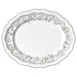 Steelite 62526FP817 Oval Porcelain Platter, 13" x 10.5" x 1", Hannah Slate Folio, Adelina - 1 Dozen 1 image