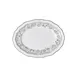 Steelite 62526FP818 - Oval Platter, 9.0" x 6.75" x 0.875", Porcelain, Hannah Slate - 1 Dozen 1 image