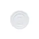 Steelite 6252FP823 Adelina Folio Round Porcelain Saucer, 5.0" x 0.625", Classic White, - 1 Dozen 1 image