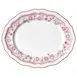 Steelite 62530FP817 - Hannah Maroon Oval Porcelain Platter, 13" x 10.5" x 1", - 1 Dozen 1 image