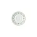 Steelite 62534FP823 Adelina Folio Round Porcelain Saucer, 5.0" x 0.625", Giselle Green - 1 Dozen 1 image