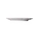 Steelite 62535FP818 Oval Porcelain Platter, 9.0" x 6.75" x 0.875", Giselle Maroon Folio - 1 Dozen 2 image