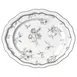 Steelite 62536FP817 - Oval Porcelain China Platter, 13" x 10.5" x 1", Marisa Slate Finish - 1 Dozen 1 image
