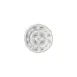 Steelite 62541FP823 - Round Porcelain Saucer 5.0" x 0.625" Liliana Slate Folio - 1 Dozen 1 image