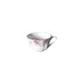 Steelite 62545FP820 - Liliana Maroon Porcelain Coffee Cup, 8 oz, 4.75" x 3.987" x 2.5" - 1 Dozen 1 image
