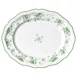 Steelite 62558FP817 Oval Porcelain Platter, Adelina Folio, Camille Green, 13" x 10.5" x 1" - 1 Dozen 1 image