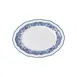 Steelite 62565FP818 - Oval Porcelain Platter, 9" x 6.75" x 0.875", Willow Rim Blue, Adelina - 1 Dozen 1 image