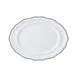 Steelite 62568FP818 - Oval Slate Porcelain Platter, 9.0" x 6.75" x 0.875", Adelina Folio - 1 Dozen 1 image