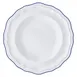 Steelite 62570FP815 - Blue Line Round Porcelain Pasta Bowl, 11" , 19 oz Capacity - 1 Dozen 1 image