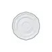Steelite 62571FP821 Adelina Green Line Folio Round Porcelain Saucer 6.5" x 0.75" - 1 Dozen 1 image