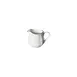 Steelite 62571FP824 - Handled Porcelain Creamer, 5 Oz, 3.875" x 2.875" x 3.0" Green Line - 1 Dozen 1 image