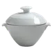 Steelite 6300P037 High Bowl With Lid, 3.75" x 3.0", 3 Oz Porcelain, Oven Safe To 465°F - 1 Dozen 1 image