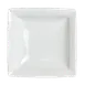 Steelite 6300P081 - Square Soup Plate 7" x 1.5", 11 Oz Porcelain Aura, Oven Safe to 465°F - 24/Case 1 image