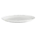 Steelite 6300P112 Oval Platter, 14" x 9.875" Aura Porcelain, Oven Safe to 465°F/239°C - 6/Case 2 image