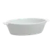 Steelite 6300P125 - Oval Porcelain Bowl, 4.25 Oz, 5.75" X 3.0" X 1.38", Aura Safe 465°F - 24/Case 1 image