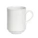 Steelite 6300P194 - Porcelain China Mug, 15.25 oz 4.6" x 4.5", Oven Safe 465°F, Stackable - 24/Case 1 image