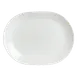 Steelite 6300P312 Oval Platter, 12.5" X 9.5" Aura Porcelain, Oven Safe to 465°F - 1 Dozen 1 image
