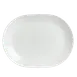Steelite 6300P314 Oval Platter, 8.25" x 6.25", Aura Porcelain, Oven Safe to 465°F - 36/Case 1 image