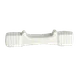 Steelite 6300P359 Chopstick Rest, 2.75" x 0.5" Porcelain Aura Rene Ozorio Oven Safe 465°F - 36/Case 1 image