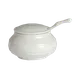 Steelite 6300P367 - Aura Porcelain Chili Bowl Lid, Oven Safe to 465°F/239°C, Design - 24/Case 1 image