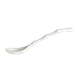 Steelite 6300P368 - Aura Asian Spice Spoon, 4" Porcelain, Oven Safe 465°F, Modern Design - 36/Case 1 image