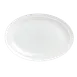 Steelite 6300P380 Oval Platter, 11" x 7.625", Aura Asian Porcelain, Oven Safe 465°F, Design - 6/Case 1 image