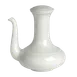 Steelite 6300P389 - Lid for Soy Sauce/Vinegar Pot, Porcelain, Oven Safe to 465°F/239°C - 24/Case 1 image