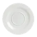 Steelite 6306P766 - 8.25" Round Porcelain Saucer, Concerto, Oven Safe to 465°F, 24/Case - 24/Case 1 image