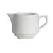 Steelite 6306P782 - Porcelain Creamer Pitcher 3.0 Oz 3.75" x 2.25" Oven Safe to 465°F - 24/Case 1 image