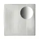 Steelite 6327P443 Square Porcelain Platter, 7" x 7", Relief Design, Oven Safe 465°F/239°C - 1 Dozen 1 image