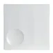 Steelite 6327P462 - Square Porcelain Platter 9.5" x 9.5", Safe 465°F/239°C, Relief - 24/Case 1 image